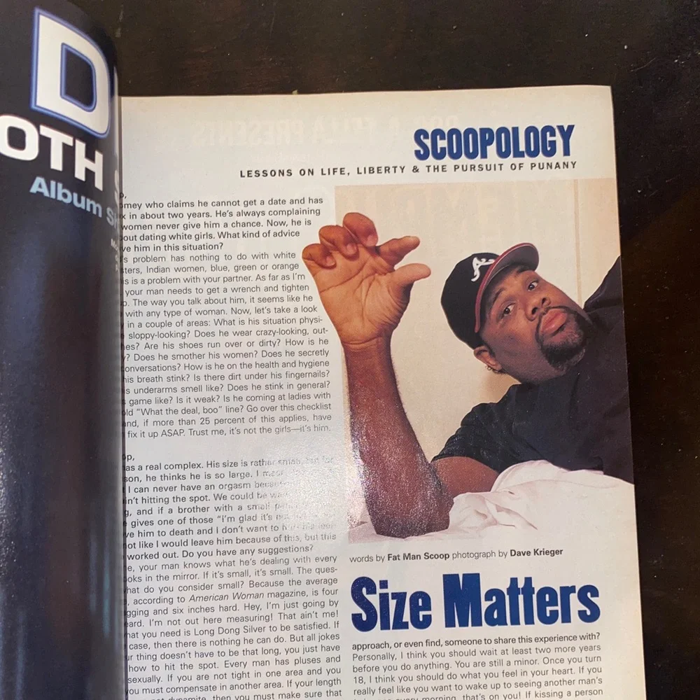 1999 Vintage Hip Hop -The Source Magazine Cover Dr. Dre The Chronic GZA